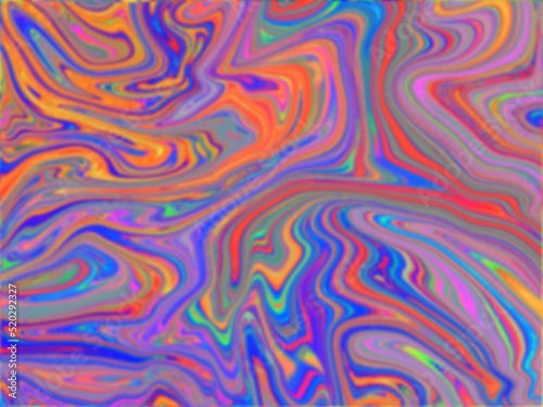Abstract Colorful Wave Liquify Background