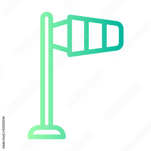 windsock gradient icon