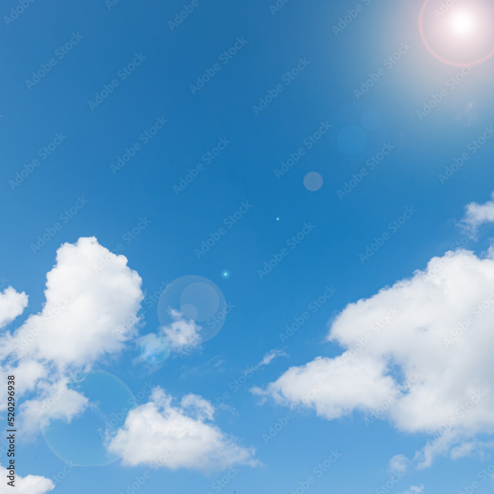 Wind blows, cloudy sky and sunlight. There is a light flare. Ghost is a beautiful view and background. Wind blows, cloudy sky and sunlight. There is a light flare. Ghost is a beautiful view and background.