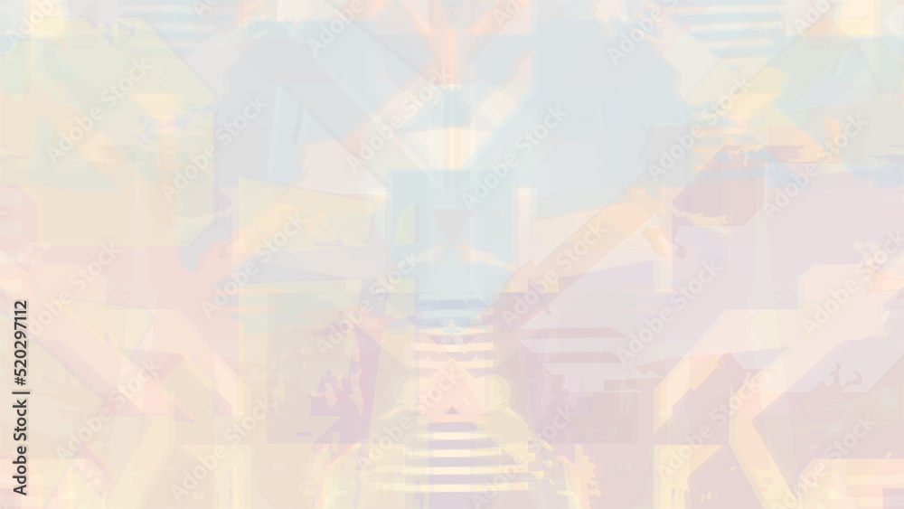 Fototapeta premium Abstract colorful rough transparent color background.