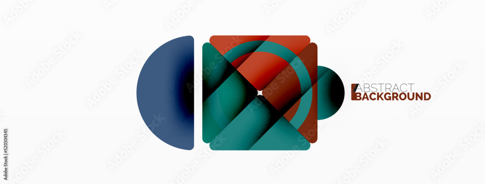 Creative geometric wallpaper. Minimal abstract background. Triangles and circles composition vector illustration for wallpaper banner background or landing page Creative geometric wallpaper. Minimal abstract background. Triangles and circles composition vector illustration for wallpaper banner background or landing page