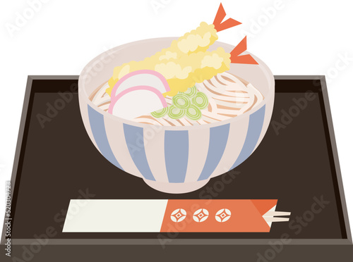 天ぷらうどん