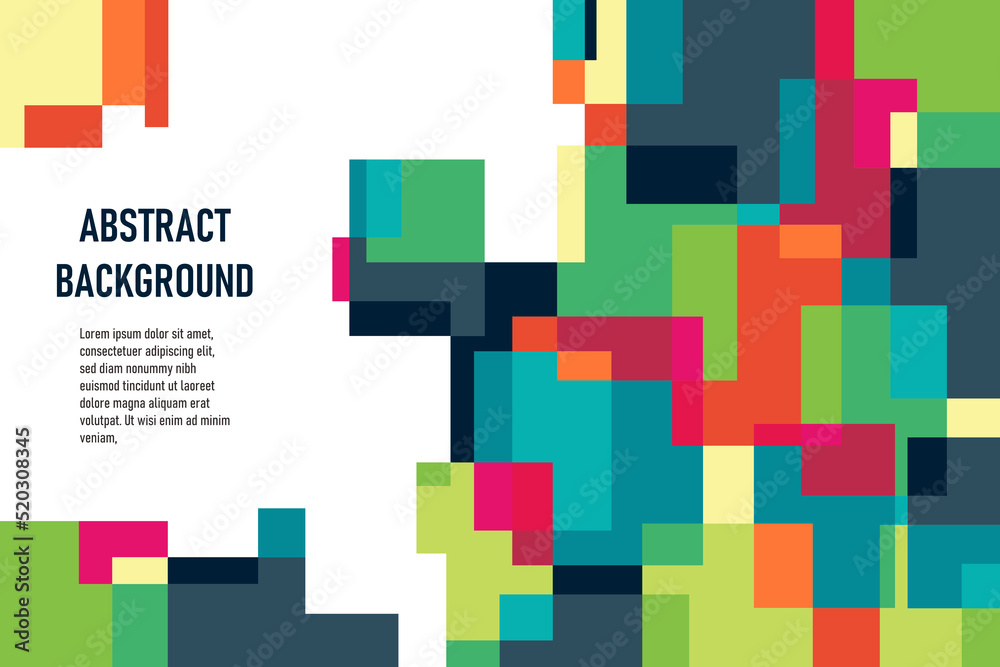 Abstract colorful geometric background
Abstract colorful geometric background