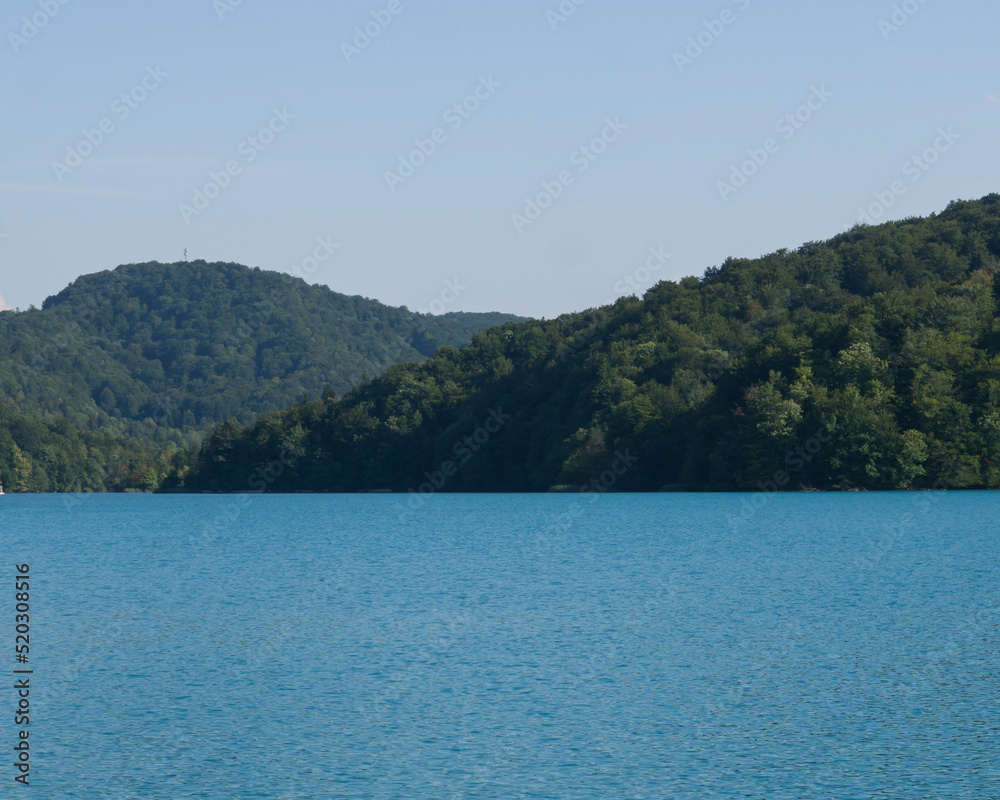 lake and mountains,croatia