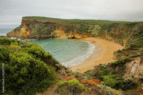 Australian wonderful rocky coastline scenery