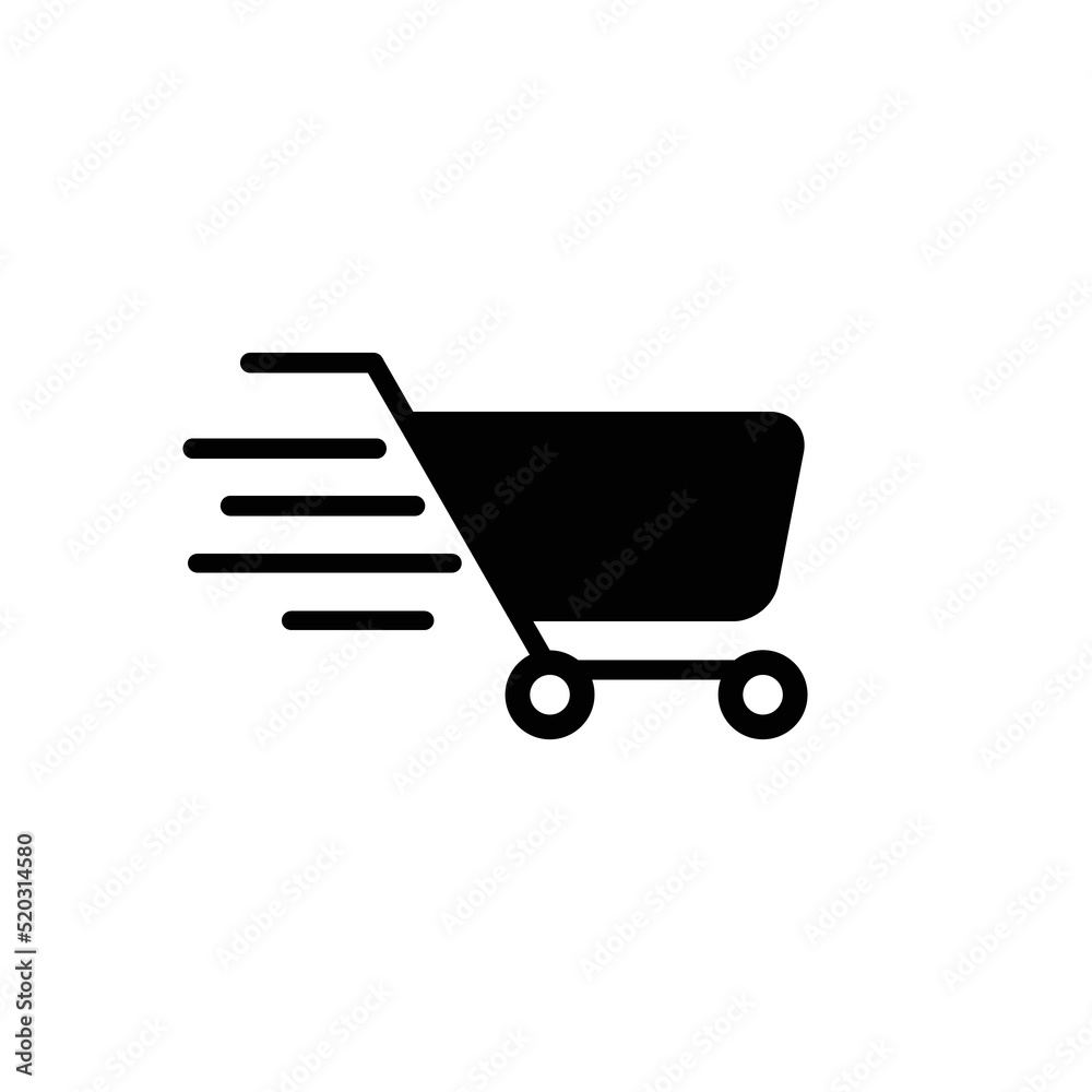 trolley icon flat style trendy stylist simple trolley icon flat style trendy stylist simple
