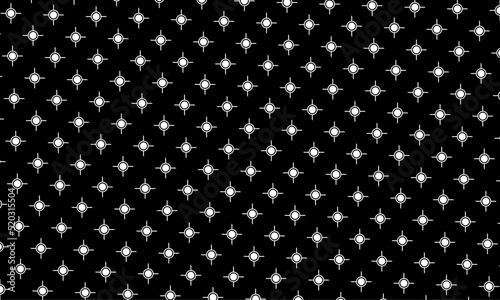 Circle Shape Motif Pattern. Contemporary Decoration for Interior, Exterior, Carpet, Textile, Garment, Cloth, Silk, Tile, Plastic, Paper, Wrapping, Wallpaper, Background, Ect. Vector 