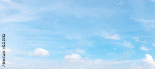 Blue sky background with tiny clouds. Blue sky with cloud. picture background website or art work design.