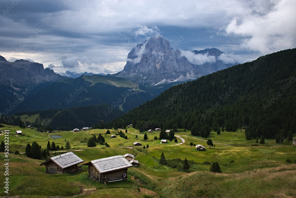 Val Gardena
One of the most beautiful valleys in the Dolomites. The colors and the contrasts make the landscape Val Gardena
One of the most beautiful valleys in the Dolomites. The colors and the contrasts make the landscape