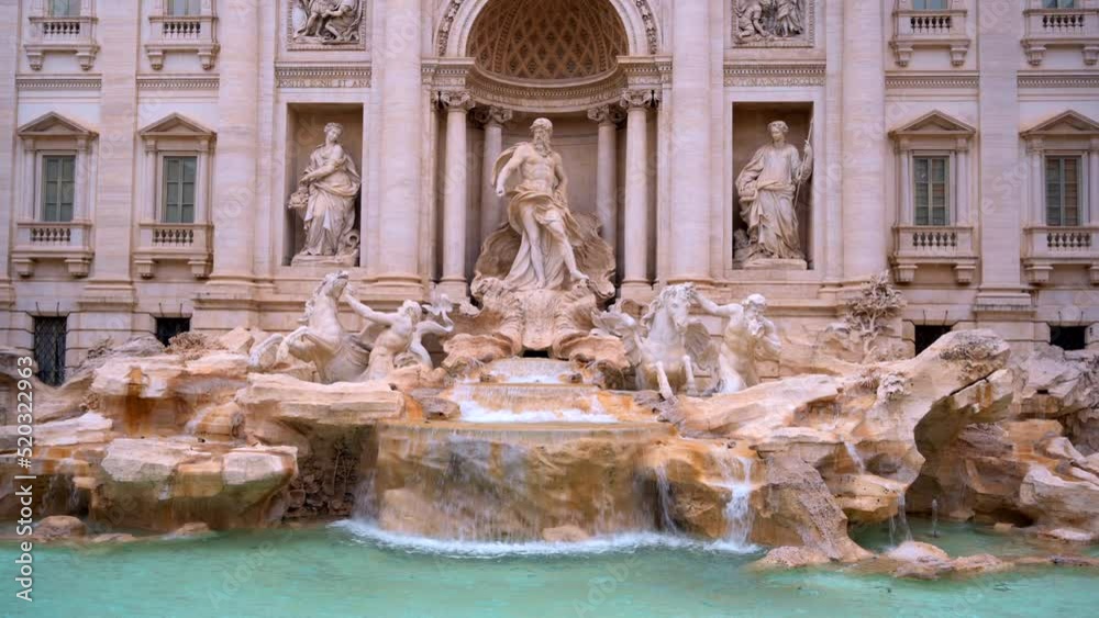 Trevi Fountain located in the centre of Rome, Italy Trevi Fountain located in the centre of Rome, Italy