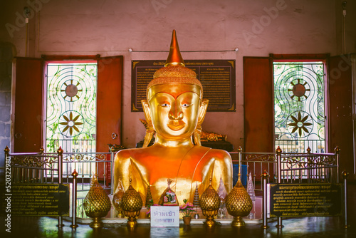 Phra Phut at Wat Phra Thong,Phuket,Thailand photo