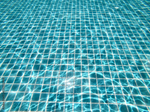 blue swimming pool  beautiful pool texture background