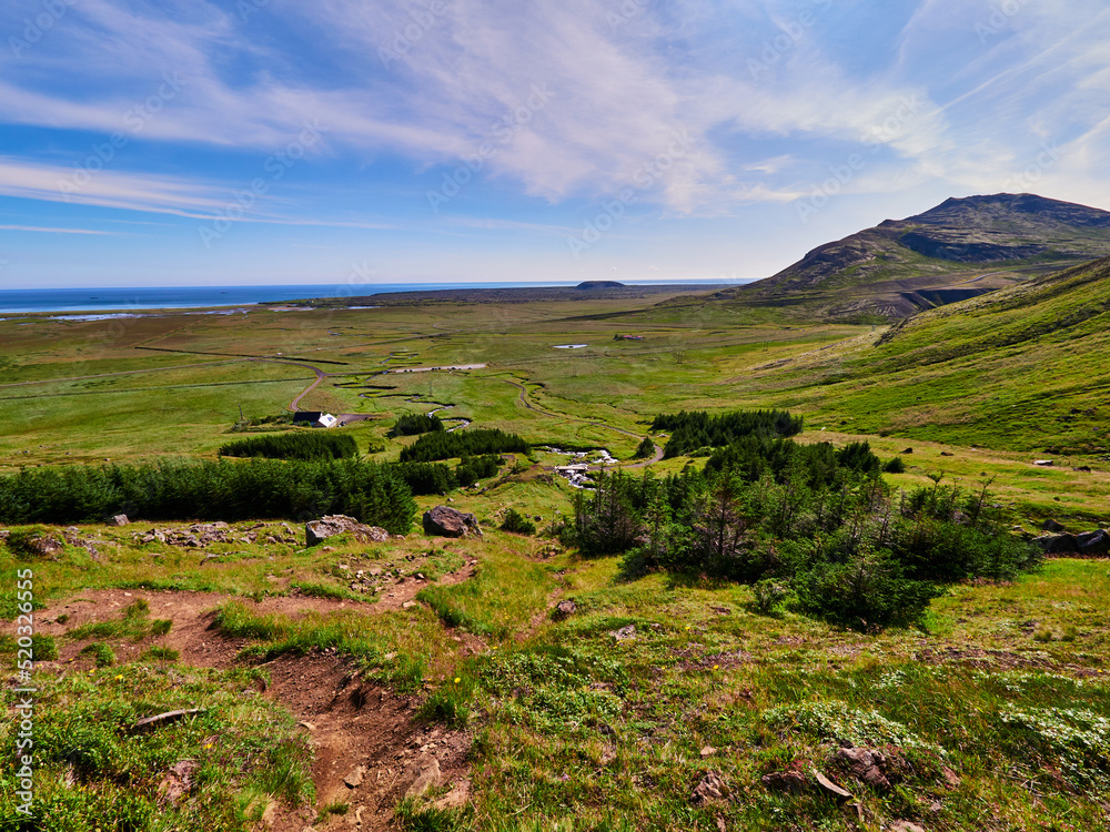 Cascada de Islandia, pequeña pero bonita