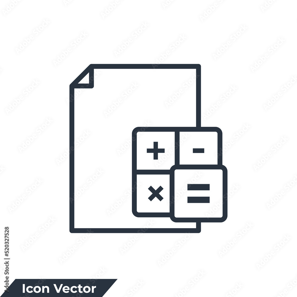 budget icon logo vector illustration. Financial calculation symbol template for graphic and web design collection budget icon logo vector illustration. Financial calculation symbol template for graphic and web design collection