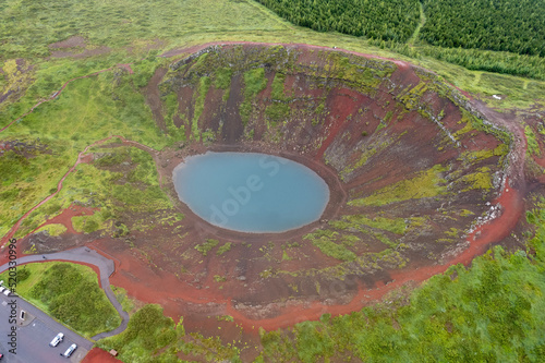 The kerid crater
