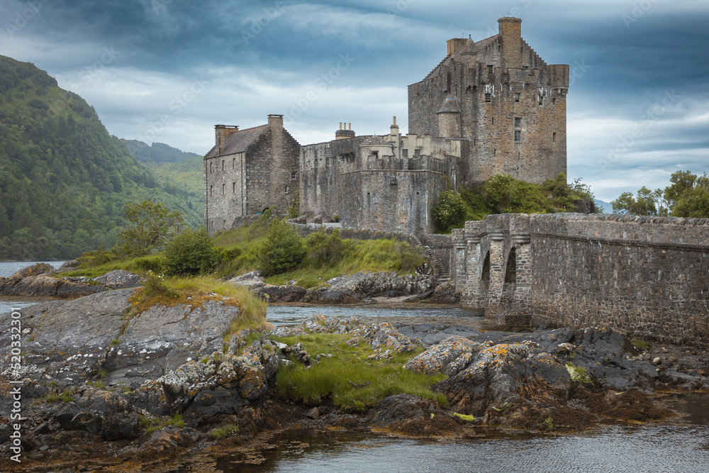 Eilean Donan Castle in den schottischen Highlands