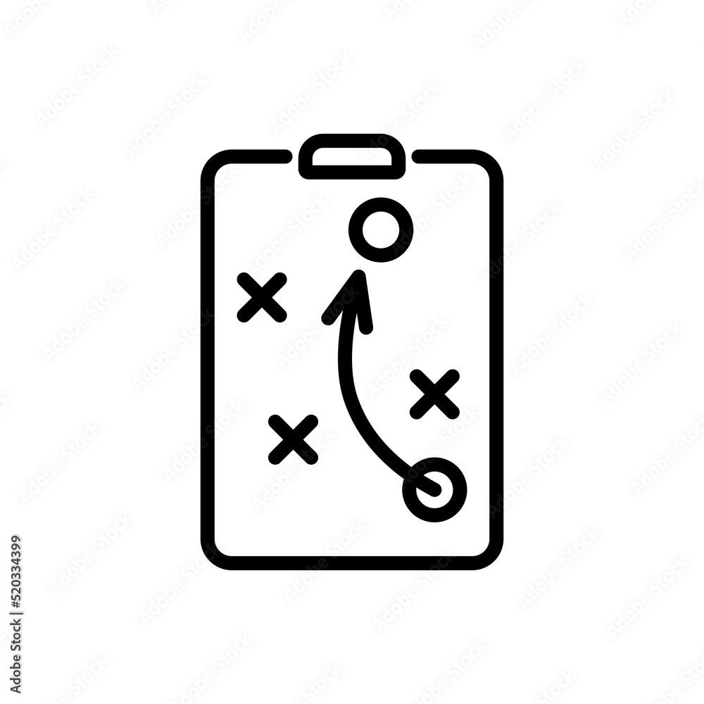 Tactic, strategy simple icon vector. Flat design Tactic, strategy simple icon vector. Flat design