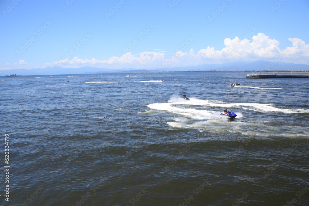 Naklejka premium 江ノ島 風景