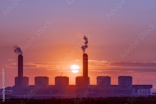 Eskom, 4 800 MW, Kusile coal-fired power station, Mpumalanga, South Africa, July 2022 photo