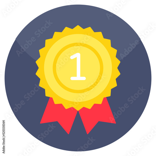 Trendy vector design of quality badge