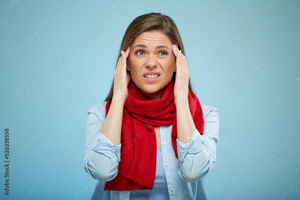 Smiling woman isolated portrait Smiling woman isolated portrait
