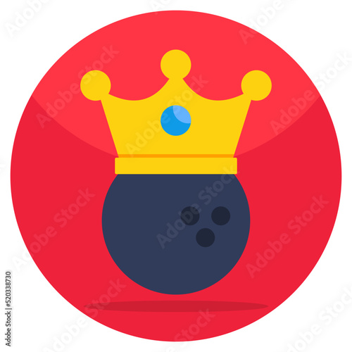 Trendy vector design of skittle winner