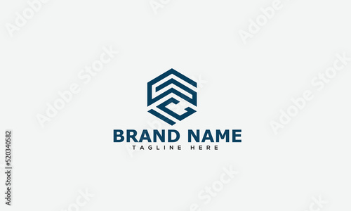 Logo design letter ICS . Elegant modern. Vector template. photo