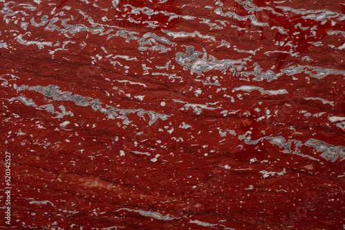 Rosso Francia Marble texture for your unique design. Slab photo.