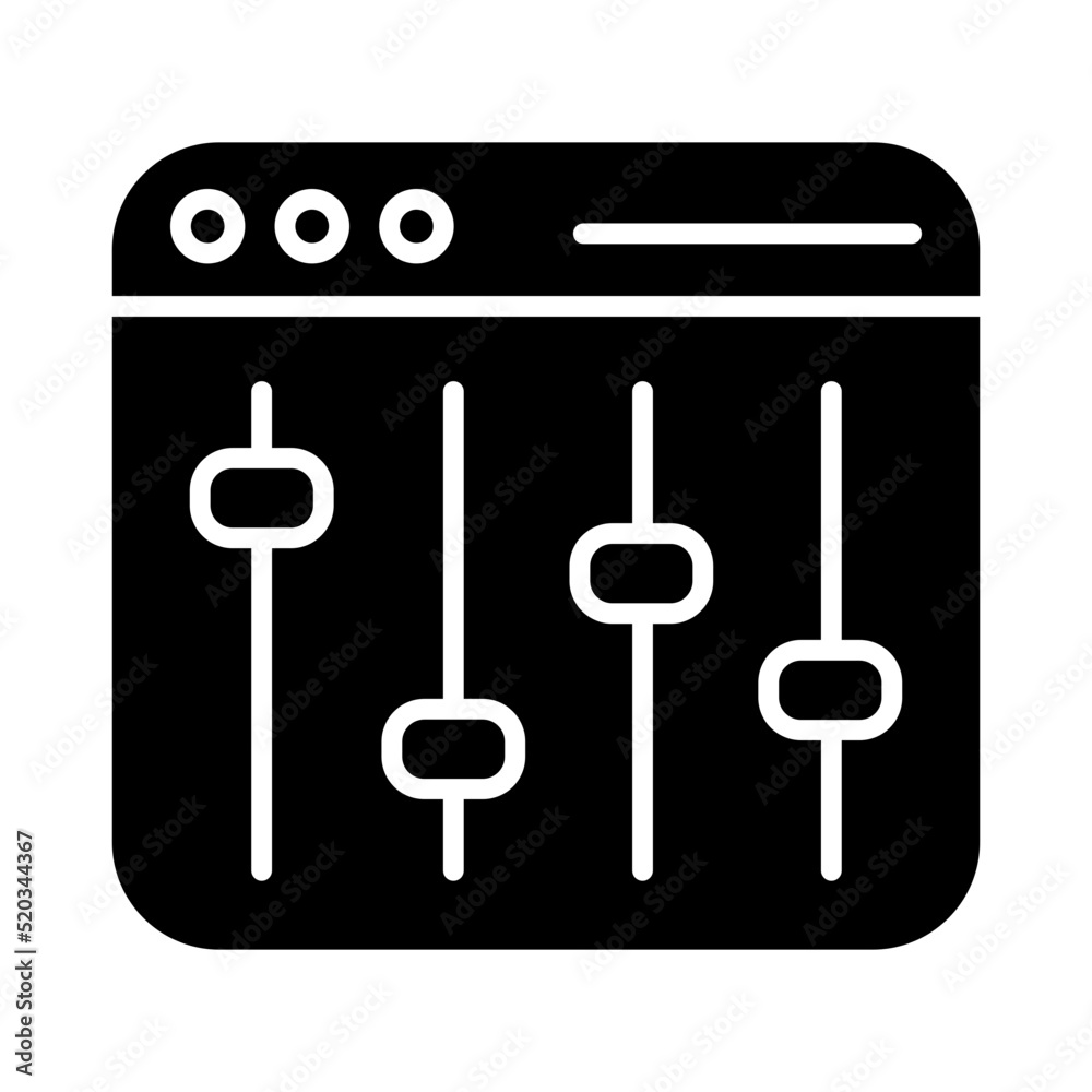 Trendy vector design of online volume equalizer Trendy vector design of online volume equalizer