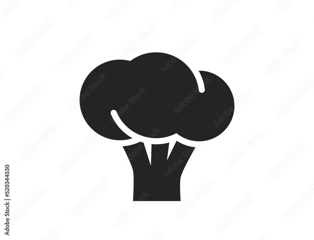 broccoli icon. agriculture, farming and harvest symbol. natural organic vegetable. isolated vector image broccoli icon. agriculture, farming and harvest symbol. natural organic vegetable. isolated vector image