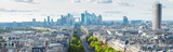 skyline of Paris, France