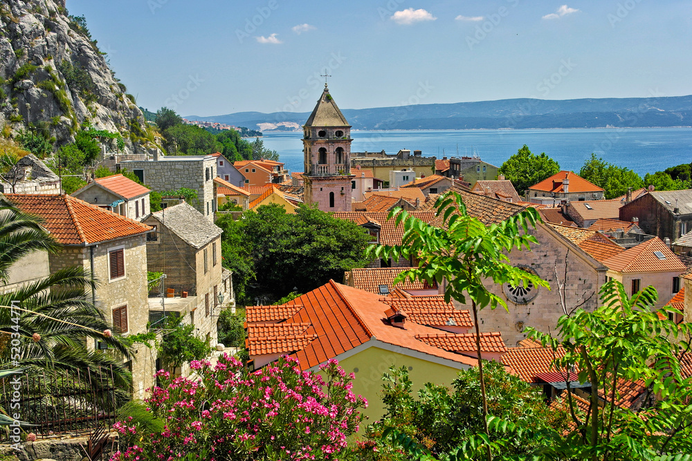 Beautiful croatian town at the Adriatic sea