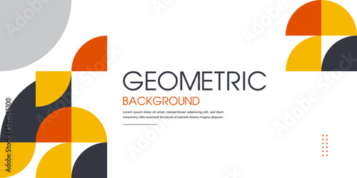Geometry minimalist artwork poster with simple shape and figure. Abstract vector pattern design in Scandinavian style for web banner, business presentation, branding package, fabric print, wallpaper	
