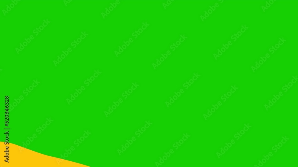 Cartoon orange wave transitions on a green screen. Cartoon orange wave transitions with alpha channel. Key color, color key, alpha channel. 4K video Cartoon orange wave transitions on a green screen. Cartoon orange wave transitions with alpha channel. Key color, color key, alpha channel. 4K video