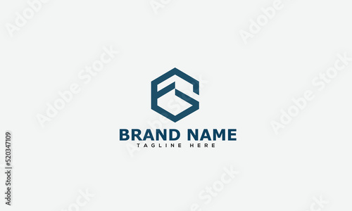 Logo design letter FG . Elegant modern. Vector template.