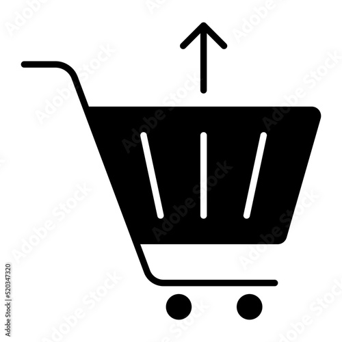 Remove from cart solid icon