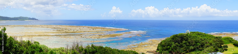 Ocean View from Ayamaru Misaki Cape Park in Amami Oshima, Kagoshima, Japan - 日本 鹿児島 奄美大島 あやまる岬からの景色 海岸 Ocean View from Ayamaru Misaki Cape Park in Amami Oshima, Kagoshima, Japan - 日本 鹿児島 奄美大島 あやまる岬からの景色 海岸