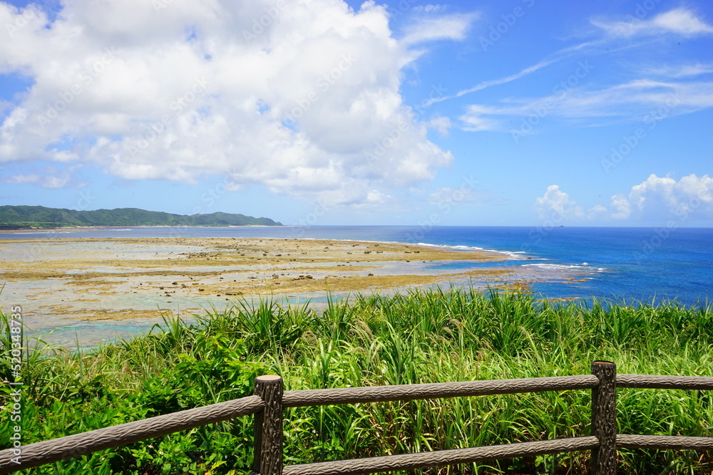 Ocean View from Ayamaru Misaki Cape Park in Amami Oshima, Kagoshima, Japan - 日本 鹿児島 奄美大島 あやまる岬からの景色 海岸