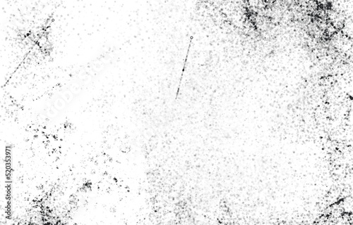 Dark Messy Dust Overlay Distress Background. Easy To Create Abstract Dotted, Scratched, Vintage Effect With Noise And Grain 