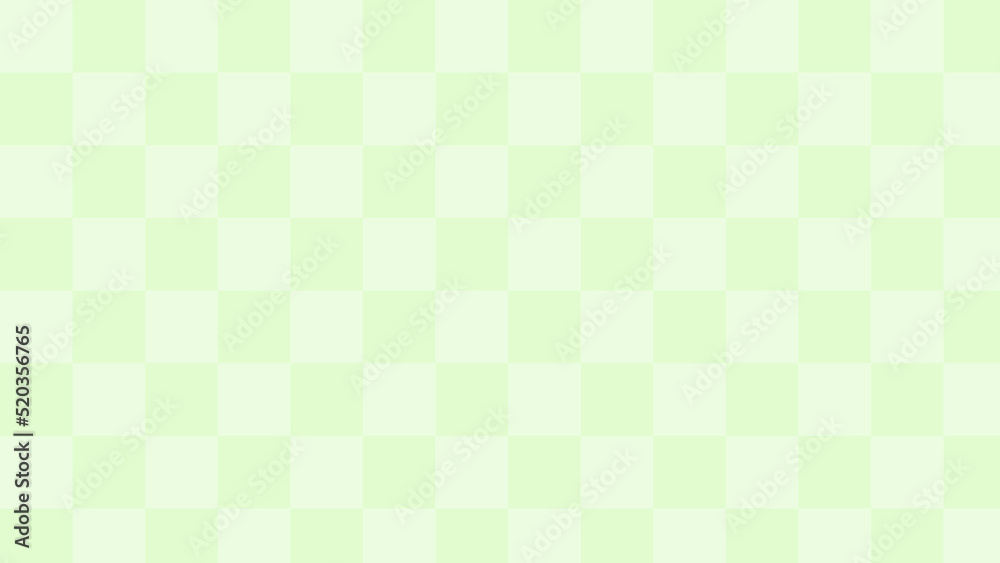 cute pastel light green checkers, gingham, plaid, aesthetic checkerboard  wallpaper illustration, perfect for wallpaper, backdrop, postcard,  background for your design Stock Illustration | Adobe Stock
