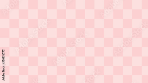 cute pastel pink checkers, gingham, plaid, aesthetic checkerboard wallpaper illustration, perfect for wallpaper, backdrop, postcard, background for your design