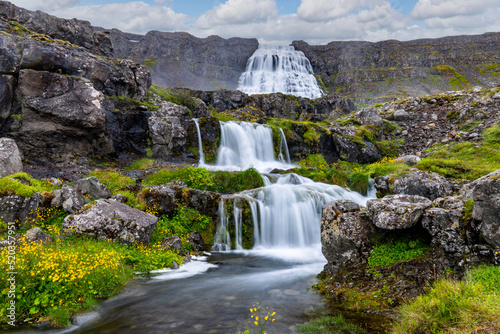 Fototapeta Naklejka Na Ścianę i Meble -  Dynjandi waterfalls in Iceland
