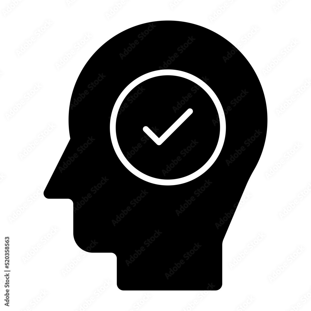Premium download icon of verified brain Premium download icon of verified brain