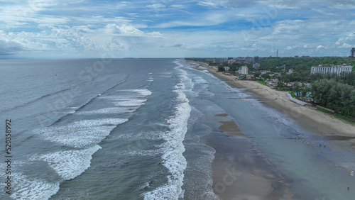 sea aerial photo 
