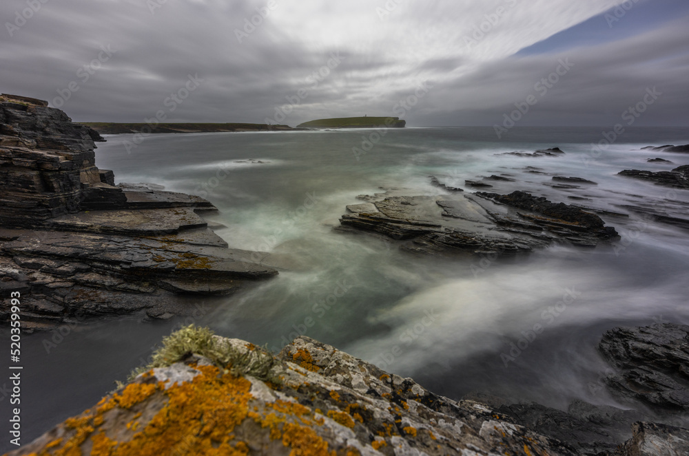 Cliffs near Birsay, Orkney, Scotland