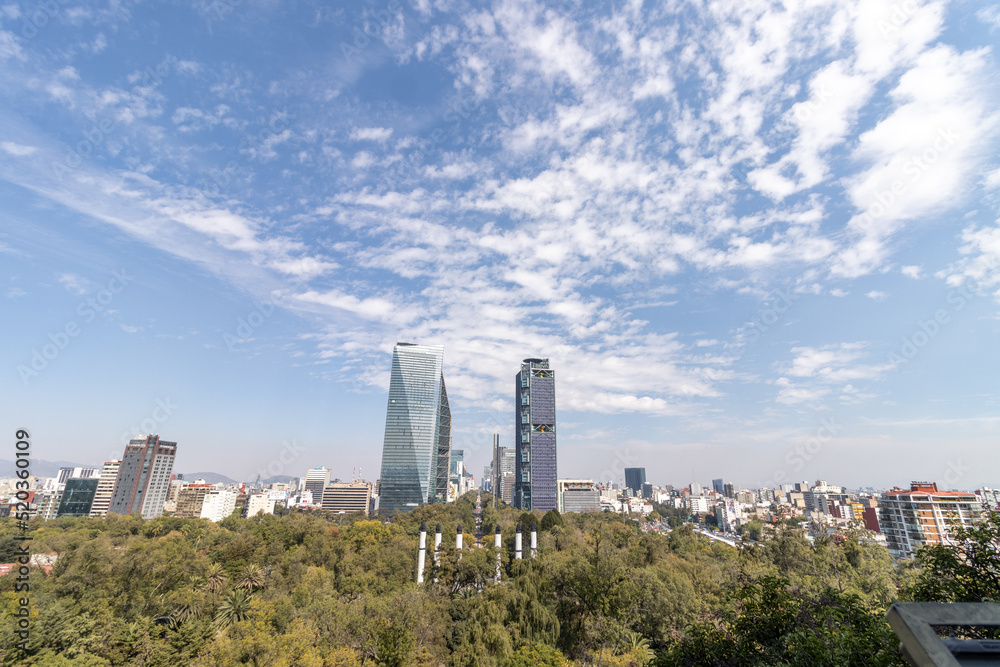 Paseo de la Reforma view 