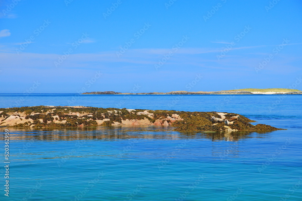 Fototapeta premium Inner Hebrides islands in Scotland