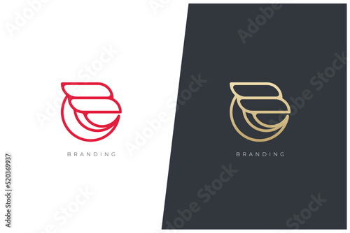 Fotografia Eagle Animals Vector Logo Concept Design