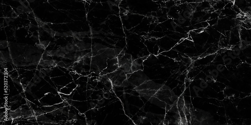 grunge texture background,black marble background with yellow veins © AMK 