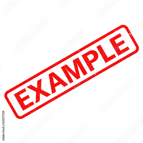 Examples stamp